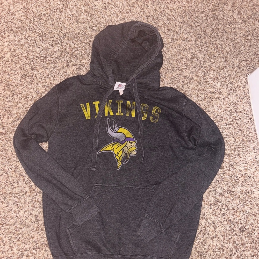 Vikings Gray Hoodie Sweater